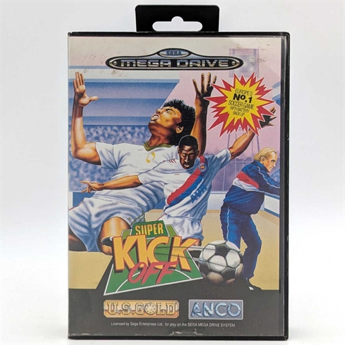 Super Kick Off - Komplet I Æske - Sega Mega Drive Spil (B Grade) (Genbrug)